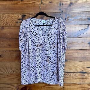 Cabi Seaside Top in Pink Panther size Medium
